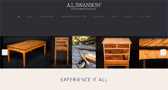 Desktop Screenshot of alswanson.com